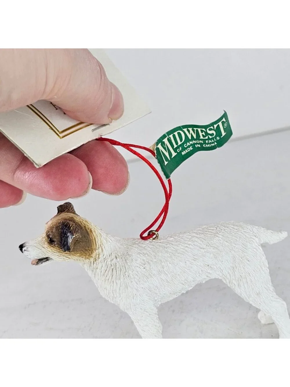 Holiday Memories Midwest Of Cannon Falls Jack Russell Terrier Dog Ornament